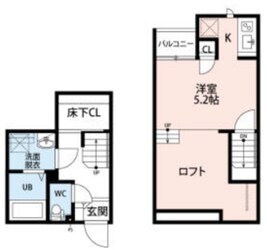 CB指扇ルルの物件間取画像